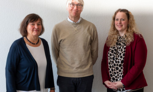Bettina Drangmeister (links), Michel Golibrzuch und Marlene Schnieder.