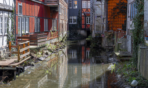 In Klein Venedig wird die Oker abgesenkt (Archivbild).