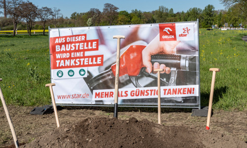 Die Arbeiten beginnen jetzt.