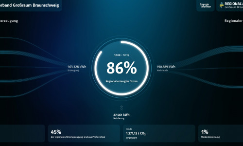 Ein Ausschnitt aus der Übersicht Energie-Monitor, der jetzt für alle online zugänglich ist.