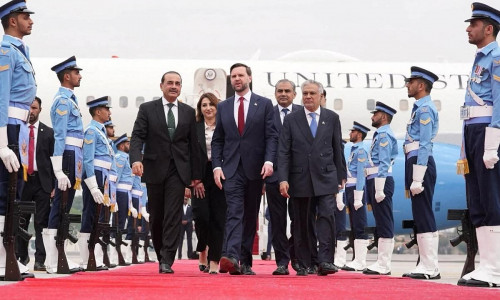 US-Vizepräsident Vance trifft zu Gesprächen mit dem Iran ein am 11.04.2026