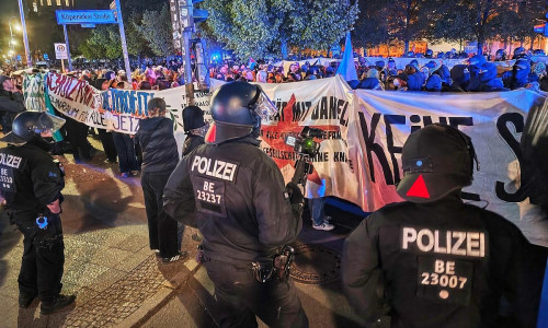 Linke Demo am 30.04.2026