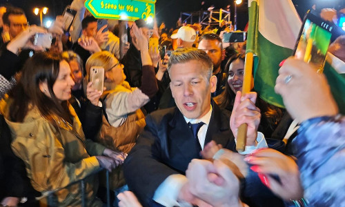 Péter Magyar am 12.04.2026