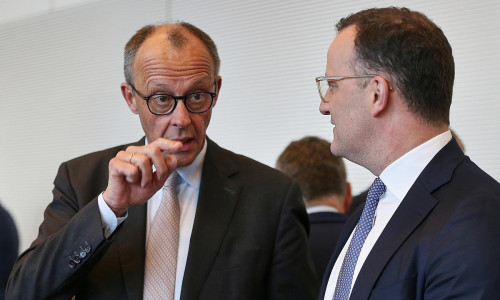 Friedrich Merz und Jens Spahn (Archiv)