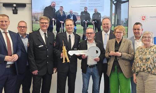 Einweihung des Erweiterungsbaus der Polizeiinspektion Cuxhaven (Archiv)