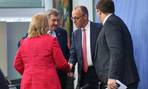 Pressekonferenz nach Koalitionsausschuss am 13.04.2026