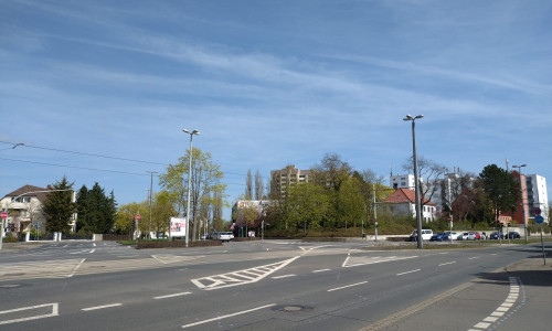 Hier soll sie entstehen: die Wendeschleife für die Straßenbahn (Archivbild).
