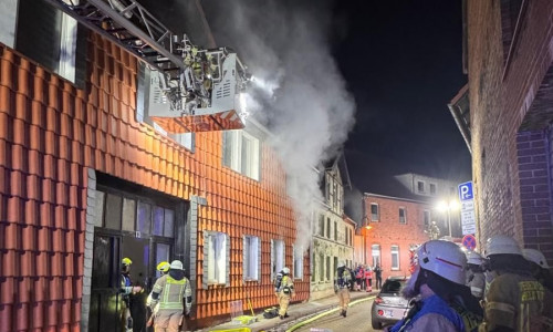 Zahlreiche Kräfte waren im Einsatz.