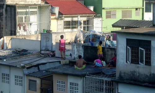 Kinder in einem Slum (Archiv)