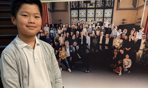 Beim Einbecker Klavierfrühling erfolgreich: Der zehnjährige Zi Han Jayden Sun. 