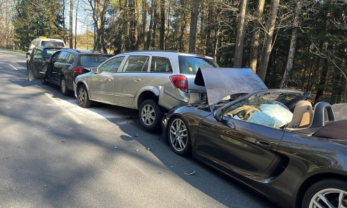 Auffahrunfall auf der L282 (Archiv)