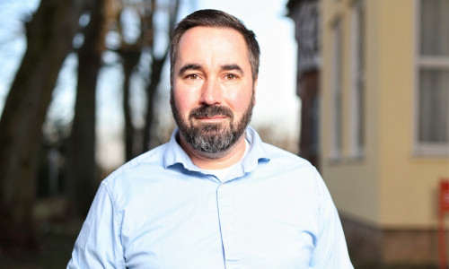 Sven Linke will Bürgermeister von Schöningen werden.