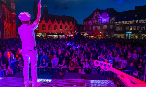 Auf dem Goslarer Marktplatz soll bei der Walpurgisfeier wieder ordentlich was los sein.