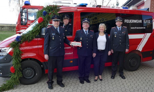 v.l. Sven Meyer, Dirk Dzaak (im MTF) Stefan Kohrs, Katharina Ebeling, Henning Sander (Archiv)