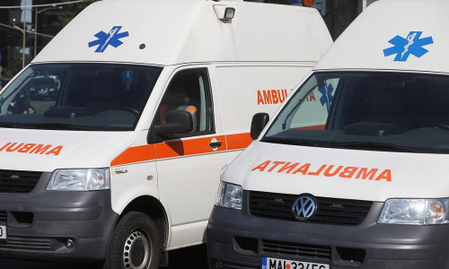 Rettungswagen in Rumänien (Archiv)