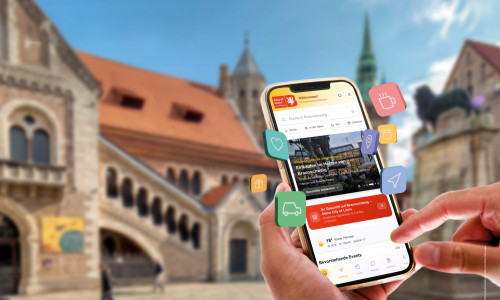 Die neue Web App Braunschweig – Deine City of Lions bietet umfangreiche Infos zur Löwenstadt auf einen Blick.