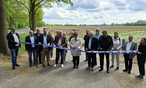 Der neue Radweg zwischen Päse und der B188 ist eröffnet.