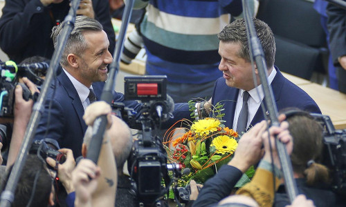 Ulrich Siegmund und Sven Schulze (Archiv)