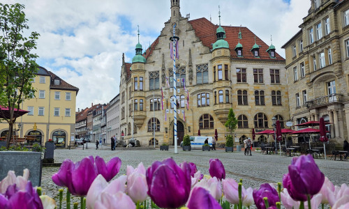 Das Helmstedter Rathaus.