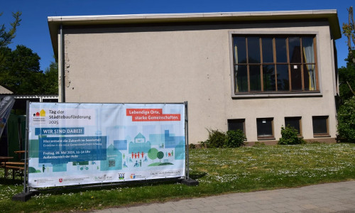 Die Schulaula soll umgebaut werden.