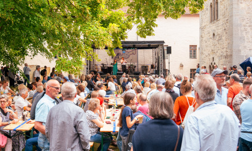 Die Sommernacht am Kaiserdom zieht jedes Jahr zahlreiche Besucher an.