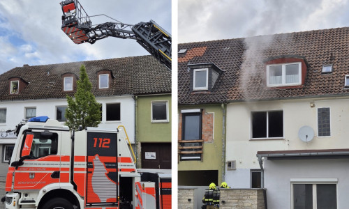 Am Sonntagmorgen wurde der Löschzug der Berufsfeuerwehr zu einer unklaren Rauchentwicklung mit Feuerschein in die Poststraße alarmiert.