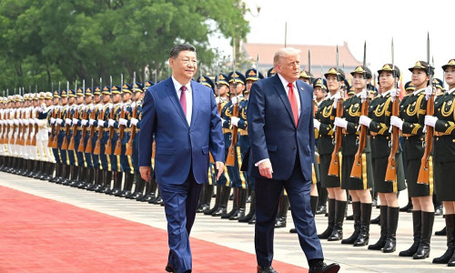 Chinas Präsident Xi empfängt Trump am 14.05.2026 in Peking