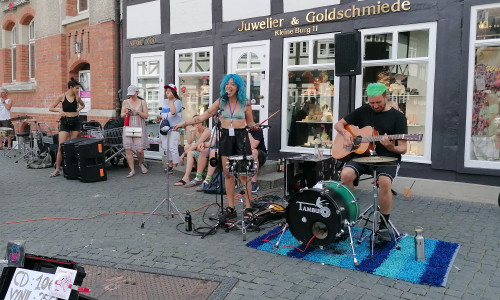 Am Wochenende in Braunschweig: Das Straßenmusikfestival Buskers (Archivbild).