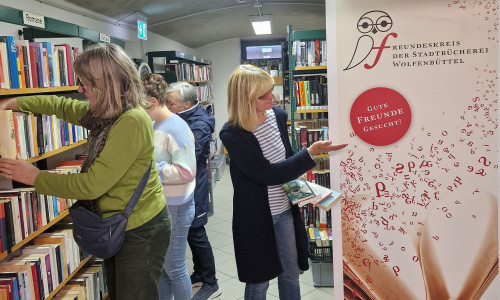 In Wolfenbüttel findet bald wieder der Buch-Flohmarkt statt.