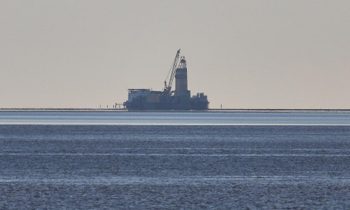 Ölbohrinsel Mittelplate in der Nordsee (Archiv)