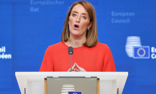 Roberta Metsola am 18.06.2026