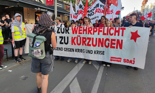 Protest gegen Wehrpflicht (Archiv)