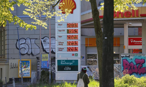 Shell-Tankstelle (Archiv)
