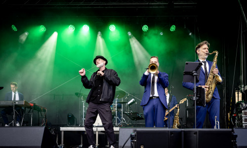 Die Jazzkantine waren Headliner am Samstagabend auf der Stage of Lions.