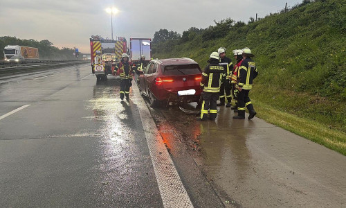 Das verunfallte Fahrzeug (Archiv)