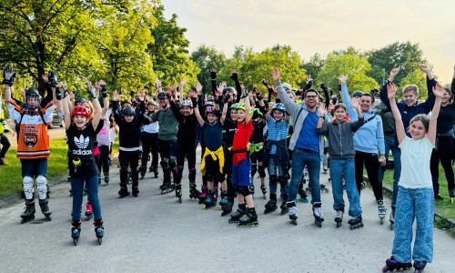 Archivbild einer Skate-Night.