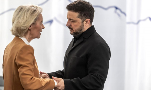 Ursula von der Leyen und Wolodymyr Selenskyj am 16.06.2026