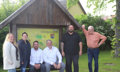 Von Links: Mareike Grunenberg, Jessica Grieger, Sebastian Niehoff, Stefan Prönnecke, Christian Kiegeland und Hans-Wilhelm Ringel.