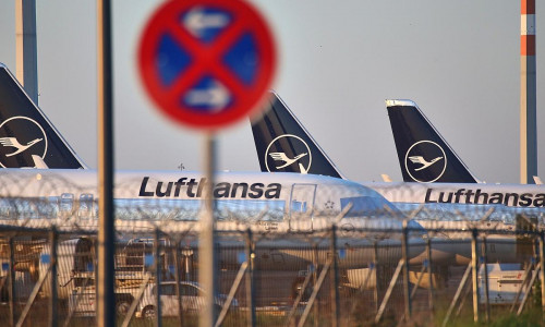 Lufthansa-Flugzeuge (Archiv)