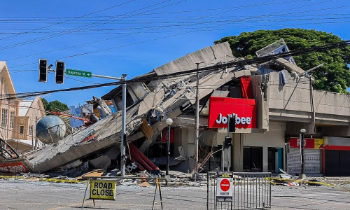 Erdbebenschäden auf den Philippinen am 08.06.2026
