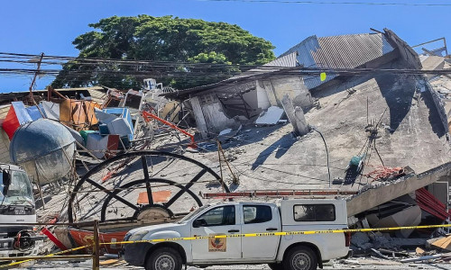 Erdbebenschäden auf den Philippinen am 08.06.2026