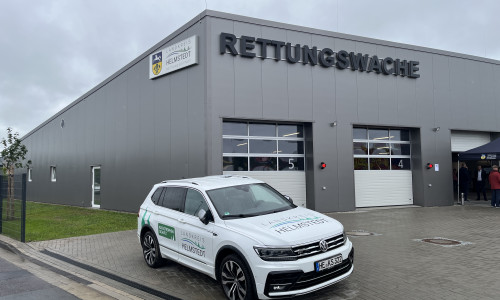 Die neue Rettungswache wurde nun eingeweiht.