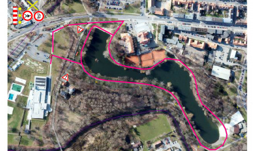 Von 12 bis 14 Uhr werden die Wallanlagen vollständig für den Triathlon gesperrt.