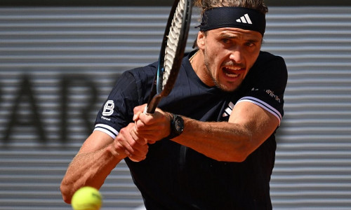 Alexander Zverev beim French-Open-Finale am 07.06.2026