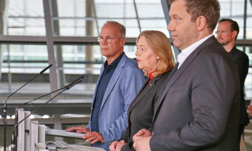 Matthias Miersch, Bärbel Bas, Lars Klingbeil (Archiv)