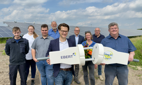 Die Solarparks Königslutter und Boimstorf wurden feierlich eröffnet.
