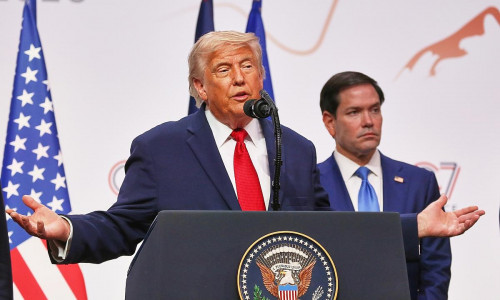 Donald Trump und Marco Rubio am 17.06.2026