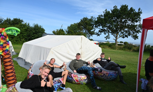 So chillig ging es bei einer vergangenen Zeltlagerfreizeit der Jugendgruppe Oker an der Ostsee zu.