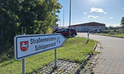 Die Straßenmeisterei Schöppenstedt.