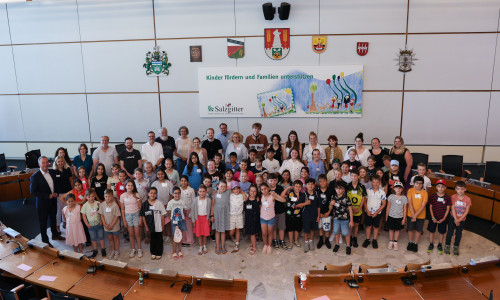 62 Schülerinnen und Schüler lernten an zwei Tagen kommunalpolitische Prozesse kennen.